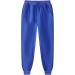 Winter Fleece Men's Sweatshirt and Sweatpants Set - Blue, Medium | Workout Tracksuit with Hoodie and Joggers - Buy Online on GoSupps.com