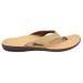 Spenco Yumi Men's Orthotic Flip Flops Straw/Java/Cork