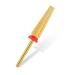 Long Tungsten Nail Drill Bits Tapered Drills Files Professional Two-Way Rotate Advanced Safety Nail Bits Acrylic Fast Remover Bits for Cuticle Manicures Pedicure Polishing Home Salon Accessory