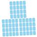 TOVINANNA 60 STK replacement gelpads for abdominal stimulators Repair set for ice hockey helmets ABS-gel pads fitness matte fitness pads Gelpads for belly 6cm accessories adhesive patch 20PCSX3PCs as shown