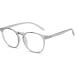 Przene Blue Light Blocking Glasses for Women & Men - Retro Round Computer Glasses in Grey - Protect Your Eyes & Reduce Fatigue - Buy Online on GoSupps.com