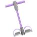 Pedal Resistance Band - Pedal Puller Puller Resistance Bands | Elastic Sit Up Pull Rope with Foot Pedal Multifunctional Yoga Pedal Puller Abdominal Leg Waist Exerciser for Home Gym Yoga Fitness Purple - Buy Online on GoSupps.com
