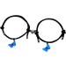 Bestvisse Set of 2 Luminous Butterfly Charm Bracelets Glow In The Dark Wristchains Magnetic Couple Jewelry for Men and Women - Buy Online on GoSupps.com