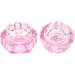 Octagonal Dappen Dish Cup Crystal Glass Glassware Tool for Nail Art Manicure Care Dappen Dish Cup PINK - Buy Online on GoSupps.com
