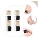 FOMIYES 8 Pairs Toe Separator Thumb Splints for Men - Bunion Guard & Toe Protector - Elastic Bracket - 2.5x2cm - Assorted Colors - Buy Online on GoSupps.com