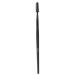 DESSINES MakeUp brush with natural wooden handle vegan brush - eyebrow eyelashes TU787 (black/onyx)