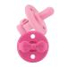 Itzy Ritzy Sweetie Soother Silicone Pacifiers 0+ Months - Cotton Candy & Watermelon Bow (2 Pack) - Buy Online on GoSupps.com