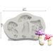 2PCS Mushroom and Snails Silicone Molds - Fondant, Chocolate, Candy, Cake Decoration Tools - Buy Online on GoSupps.com