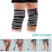 Yosoo Knee Wraps Patella Brace Support - Compression Sleeve for Gym Weightlifting Running & Sports - Adjustable Straps for Men & Women - Buy Online on GoSupps.com