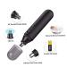 Ear and Nose Hair Trimmer for Men - Stainless Steel Waterproof Dual Edge Blades Mute Motor with Cleaning Brush - Buy Online on GoSupps.com
