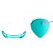Pop Sonic Strawberry 3-in-1 Skin Exfoliating Cleanser - Turquoise - Buy Online on GoSupps.com