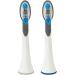 Silkn SonicSmile Replacement Brush Heads - White - 2 Pack | Best Brush Heads for Whiter Teeth | International Shipping Available - Buy Online on GoSupps.com