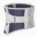 Lumbar spine-tap traction loan support belts for men and women comfortable breathable warm lumbar muscle waist/abdominal support (gray XL)