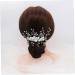 DOITOOL Hair Pin Crystal Hair Comb Leaf Hair Comb Crystal Side Comb Pearl Hair Accessories Bridal Headpiece Bridal Headdress Wedding Side Comb Bridal Hair Accessory Bride Manual Issue Card - Buy Online on GoSupps.com