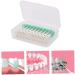 Ultra Narrow Interdental Brush - 160 Disposable Silicone Toothpicks for Effective Dental Cleaning - Green - Buy Online on GoSupps.com