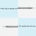2-in-1 Facial Milia & Whitehead Extractor Tool for Pimple Acne Removal - 2pcs - Buy Online on GoSupps.com