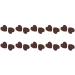 Klova non -slip comfortable silicone elastic glasses holder for sunglasses glasses ear graps to read ride ride ears for glasses brown