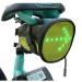 FANCYWING LED Turn Signal Bike&Electric Scooter Pack Accessory/LED Backpack Widget with Direction Indicator - USB Rechargeable Bag Safety Light for Cycling at Night Waterproof Safe Bicycle. Led Cycling Saddle Bag