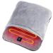 Flintronic electrically heated foot warmer with heating and vibration massage function ultra -soft flanel foot warmer Fast heating pillows with 3 settings electrical foot warmer for men