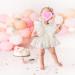 imKutie Baby Girl Romper - Lace Embroidered Ruffle Princess Dress for 1st Birthday Cake Smash Outfit, 6-12 Months - Buy Online on GoSupps.com