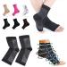 6 Pairs of Copper-Soaked Magnetic Footrest Socks | Dr. Sock Soother Compression Support (White L/XL) - International Shipping Available! - Buy Online on GoSupps.com