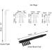 JIAHAO 3 x Universal Sound Tube + 9 x Ear Plugs/eartips/Domes for BTE Hearing Aids+1x Battery Changing Metal Loop - Buy Online on GoSupps.com