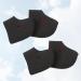 FOMIYES 2 Pairs Moisturizing Heel Sleeves Anti- Cracking Socks Foot Heel Cover Cup Protector Spa Socks Moisturizing Heel Socks Silicone Gel Warm Socks Heat Socks Foot Protector 11*10cm - Buy Online on GoSupps.com