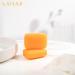 LAISAE Carrot Brightening Soap with Shea Butter - Exfoliate, Moisturize, Pore Cleaner, Glowing Skin - Vegan Formula - 3.52 oz (2 Bars) - Buy Online on GoSupps.com