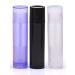 BesYouSel 50Pcs 5ml Empty Plastic Lipstick Tubes - Lip Balm Containers | Refillable Rotating Type Tube with Cap - Black - Buy Online on GoSupps.com