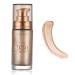 PHOERA Liquid Illuminator Shimmer Body Oil Body Highlighter Makeup Smooth Shimmer Glow Liquid Foundation for Face and Body 30ml(101 Rose Gold)