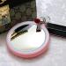 5200MAh Portable Mini Mobile Power Portable Mirror Wireless USB Charging with LED Lighting Mini Vanity Mirror Travel Sensing Lighting-Pink - Buy Online on GoSupps.com