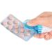 Portable Pill Taker - No Contact Medicine Tool | Easy Blister Pack Opener | 4PCS High Quality - Buy Online on GoSupps.com
