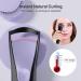 TOUCHBeauty Professional Heated Eyelash Curler | Upgrade Portable Electric Curler for Long-Lasting Painless Eyelash Curling - Curved Purple Design - Buy Online on GoSupps.com