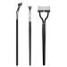 Eyelash Brush Eyebrow Brush Scalloped Brush Folded Eyeliner Brush Makeup Tool Brush Set Professional Eye Makeup Tools (3)