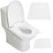 Flushable Seat Covers Comfortable Portable Toilet Paper Seats - Lightweight Paper Toilet Liners Flushable Wood Pulp Paper for Bars Hospitals Hotels Train Stations Ibuger