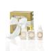 Shelley Kyle Signature Mini Gift Set Includes Travel Size Perfume Lotion and Shower Gel Packaged in Beautiful Cream and Gold Gift Box with Ribbon Lemon