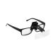 Lightweight Magnifying Glass Transparent Folding High-Definition Precision Magnifying Glass for Reading/Observation/Maintenance Without Glasses Lofty Ambition