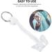 Spine Keychain - White Spine Skeleton Model Keyring | Unique Decor & Miniature Spine Gift - Buy Online on GoSupps.com