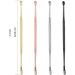 TARVIT Double-Headed Stainless Steel Earwax Removal Tool | Dual-Ended Spiral Curette Spoon | 360 Helix Ear Picker - Gold - Buy Online on GoSupps.com