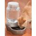 Petmate Mason Inspired Replendish Gravity Waterer 0.5-4 Gallons in Silver - Ideal Water Dispenser for Dogs and Cats - Buy Online on GoSupps.com