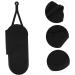 PLAFOPE Curling Iron Storage Bag Reusable Curling Iron Bag Curling Iron Carrier Storage Bag for Travel Curling Iron Storage Organizer Silicone Curling Iron Bag Portable Curling Iron Bag 29.50X13.50X2.00CM Black - Buy Online on GoSupps.com