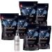 Distinctive Washing Powder Masculine fragrance - Best Biological Eco Wash Low Temperature Formula - No Fabric Softener To Buy - Pack of 6 (1.2kg) + Matching 200ml Fabric Fragrance Spray Case of 6 (1.2kg) packs Plus matching Fragrance