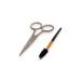Brow Shaping Scissors with Brush - Surgical Stainless Steel | Precision Grooming for Perfect Brows - Shop Internationally - Buy Online on GoSupps.com