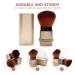 Buy Nail Dust Brush & Makeup Brush - Retractable & Mineral Powder Brush | Golden Makeup Accessory for Flawless Beauty - Buy Online on GoSupps.com
