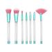 7pcs Glitter Makeup Set DIY Quicksand Handle Makeup Brush for Foundation Powder Concealer Blush with Empty Handle Sand