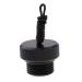 Esquirla Universal Scuba Diving Tank Valve Threaded Dust Plug Protective Cap Attached with Rope