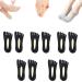 GIRGBE 5 Pairs Orthoes Bunion Relief Socks Sock Align Toe Socks for Bunion Women Antibunions Health Sock Orthotoe Socks Black