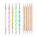 dijiusidy 1 Set Dotting Tools Nail Art Drawing Painting Carving Set Manicure Tools Double-headed Multifunctional Point Drill Pen