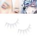 White false eyelashes eye-lashes cosplay make-up false eyelashes masquerade party eyelashes make up eyelash extension accessories