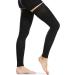 Compression Sock YIWENG 1 Pair Thigh High Socks Men Women 20-30mmHg Stockings Sleeves for Varicose Vein Swelling - Buy Online on GoSupps.com